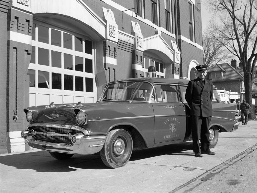  Chevrolet 210 2-Door Station Wagon Staff Car 1957 года  (фото 1 из 1)